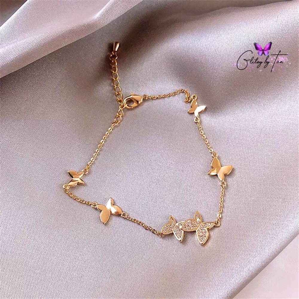 Gold Butterfly Bracelet